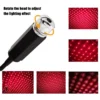 mini proyector led de luz nocturna para techo de coche, lámpara de ambiente de galaxia, usb, decorativo, ajustable para decoración de techo de habitación de techo de coche mini proyector led de luz nocturna para techo de coche, lámpara de ambiente de galaxia, usb, decorativo, ajustable para decoración de techo de habitación de techo de coche