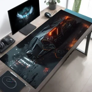 alfombrilla de ratón para juegos de coches deportes electrónicos, alfombrilla de mesa grande duradera, alfombrilla para teclado de oficina, base de goma antideslizante, alfombrillas de ratón para ordenador de 1000x500