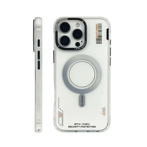 skin touch magnetic magsafe phone case for iphone 16 pro max 15 14 pro 13 wireless charging bar code matte hard pc armor cover