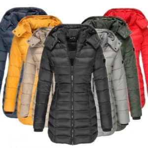 winter thicken warm women parkas solid color zippers coats long sleeve padded puff jacket mid length slim female hoodie parkas winter thicken warm women parkas solid color zippers coats long sleeve padded puff jacket mid length slim female hoodie parkas