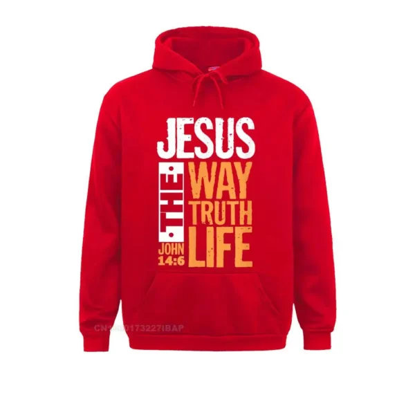 jesus the way truth life john christian bible verse hooded pullover hoodies for male sweatshirts comfortable wholesale clothes jesus the way truth life john christian bible verse hooded pullover hoodies for male sweatshirts comfortable wholesale clothes