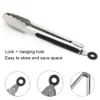 9/12/14/16 inch bbq grilling tong with lock stainless steel salad bread serving tong non stick bq tong utensil cooking clip new 9/12/14/16 inch bbq grilling tong with lock stainless steel salad bread serving tong non stick bq tong utensil cooking clip new