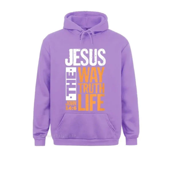 jesus the way truth life john christian bible verse hooded pullover hoodies for male sweatshirts comfortable wholesale clothes jesus the way truth life john christian bible verse hooded pullover hoodies for male sweatshirts comfortable wholesale clothes