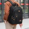 1 pc men's backpack, large capacity waterproof casual backpack,adjustable computer backpack