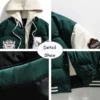 2025 new winter men outdoor windbreak warm travel jacket men autumn hooded casual fashion sport brand loose jacket male coat top