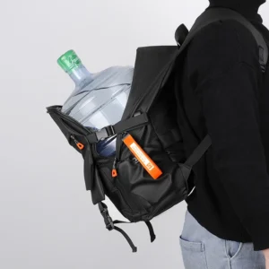 luxury men's backpack high quality 15.6 laptop backpack high capacity waterproof travel bag fashion school backpacks for men