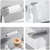 paper towel holders for kitchen,adhesive roll paper holder,bathroom storage rack,tissue dispenser,kitchen organizers,towel rack