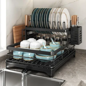 stainless steel dish drying rack adjustable kitchen plate organizer with drainboard over sink plate drainer storage organizer stainless steel dish drying rack adjustable kitchen plate organizer with drainboard over sink plate drainer storage organizer