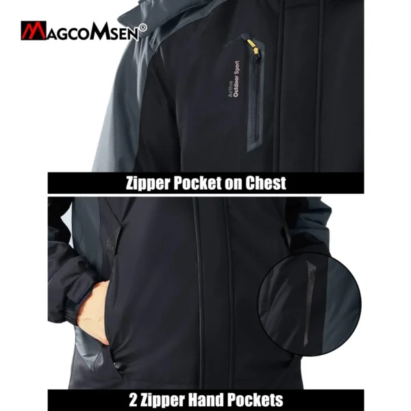 magcomsen mens ski jacket winter warm fleece parka windproof rain snowproof thermal heavy coat hiking male snowboard anorak magcomsen mens ski jacket winter warm fleece parka windproof rain snowproof thermal heavy coat hiking male snowboard anorak