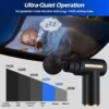 2025 portable fascia gun deep tissue massage mini lightweight adjustable speed whole body massage equipment 2025