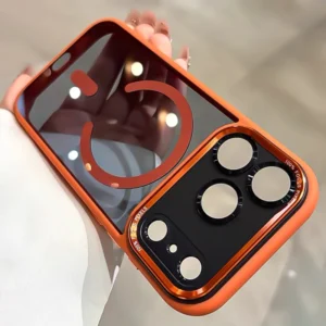 transparent metal camera bumper cases for iphone 17 11 12 13 16 pro max 15 16 plus 17 air for magsafe magnetic clear phone cover transparent metal camera bumper cases for iphone 17 11 12 13 16 pro max 15 16 plus 17 air for magsafe magnetic clear phone cover