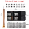 precision screwdriver set, laptop tool kit, 152/25 in 1 professional computer screwdriver repair kit t5 t6 torx screwdriver precision screwdriver set, laptop tool kit, 152/25 in 1 professional computer screwdriver repair kit t5 t6 torx screwdriver