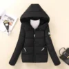 2025 new winter jacket women parkas hooded short coats female parka warm thicken jacket korean loose cotton padded outwear
