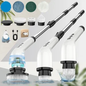 electric cleaning brush with 7pcs heads bathroom kitchen cordless handheld shower scrubber spin cleaner multifunctional cleaner electric cleaning brush with 7pcs heads bathroom kitchen cordless handheld shower scrubber spin cleaner multifunctional cleaner