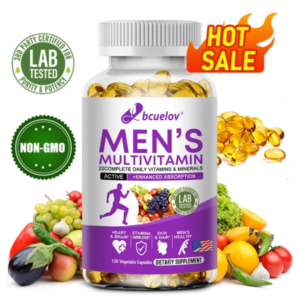 men's daily multivitamin 22 vitamins & minerals, dietary supplement for immunity, energy, digestion, skin, and overall health men's daily multivitamin 22 vitamins & minerals, dietary supplement for immunity, energy, digestion, skin, and overall health