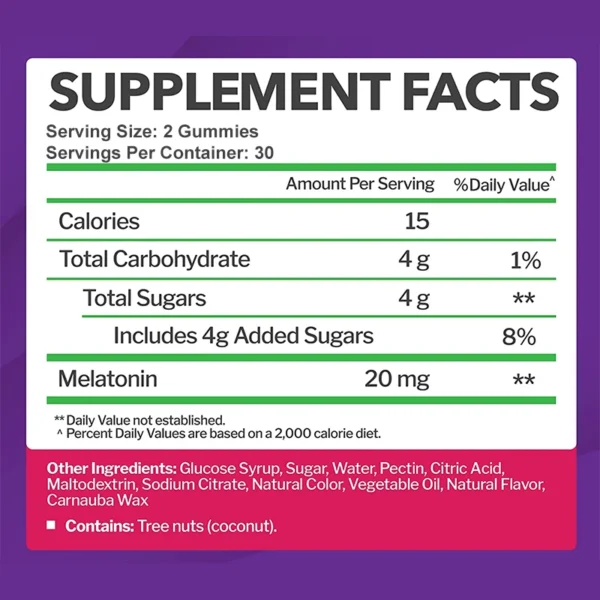 melatonin gummies 20 mg fall asleep naturally, fight insomnia, boost immunity, improve rest quality melatonin gummies 20 mg fall asleep naturally, fight insomnia, boost immunity, improve rest quality