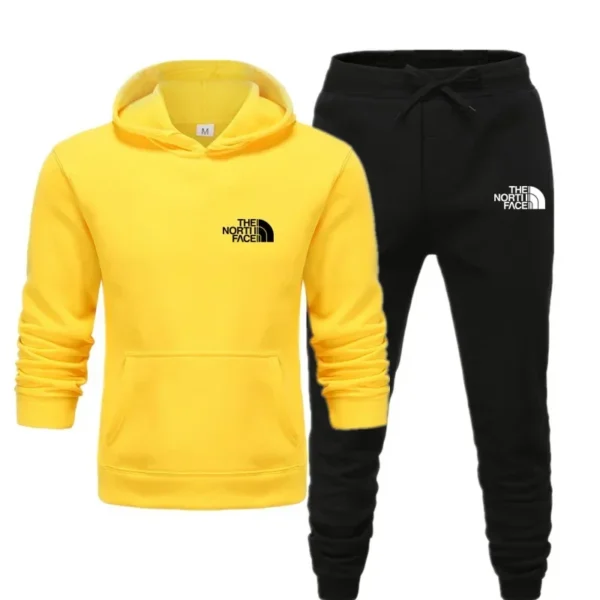 2025 autumn new print men's women fashion casual tracksuits outdoor fitness jogging hooded sets sports luxury hoodie+pants suit