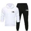 2025 autumn new print men's women fashion casual tracksuits outdoor fitness jogging hooded sets sports luxury hoodie+pants suit