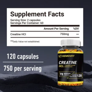 creatine hcl boosts energy endurance and muscle mass for improved athletic performance