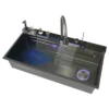 newly designed stainless steel kitchen sink with cup washer, black nano stainless steel smart kitchen sink newly designed stainless steel kitchen sink with cup washer, black nano stainless steel smart kitchen sink