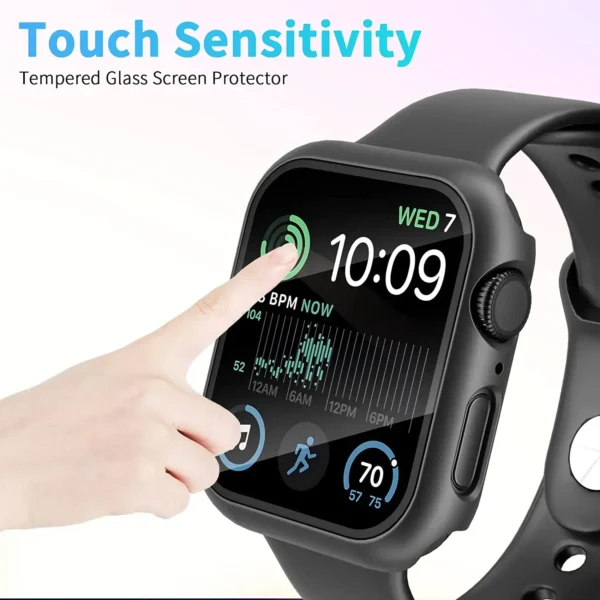 tempered glass+cover for apple watch 11 10 9 8 7 46mm 42mm pc bumper screen protector case iwatch series 7 6 5 4 se3 44 40 45mm tempered glass+cover for apple watch 11 10 9 8 7 46mm 42mm pc bumper screen protector case iwatch series 7 6 5 4 se3 44 40 45mm