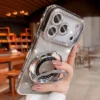 luxury plating diamond glitter holder stand phone case for iphone17 16 15 14 13 12 pro max for magsafe lens protector back cover luxury plating diamond glitter holder stand phone case for iphone17 16 15 14 13 12 pro max for magsafe lens protector back cover
