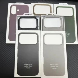 original for apple magsafe leather case for iphone 17 pro max 17 air case wireless charging magnetic cover 17pro max with box original for apple magsafe leather case for iphone 17 pro max 17 air case wireless charging magnetic cover 17pro max with box