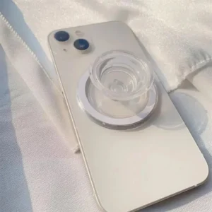 magnetic folding mobile phone grip holder socket pocket support for magsafe iphone mac samsung safe ring finger expanding stand