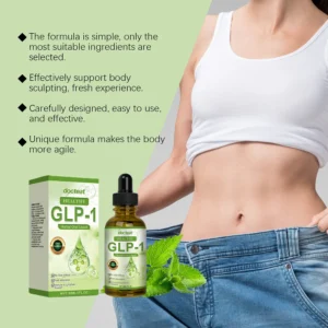 glp 1 supplement liquid drops weight loss anti cellulite promote thigh waist belly fat reduction slim down body slimming oil