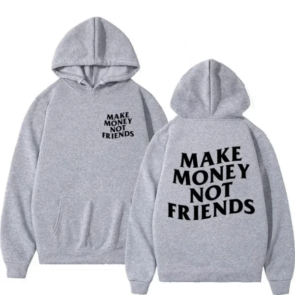 funny need money letter print hoodie fashion design men's women's sweatshirt fleece oversized couples casual streetwear hoodies