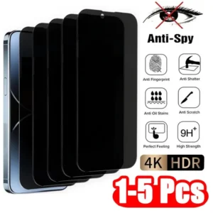 1 5pcs iphone privacy screen protector anti spy tempered glass for 12 13 14 15 pro max 16 17 anti peep 1 5pcs iphone privacy screen protector anti spy tempered glass for 12 13 14 15 pro max 16 17 anti peep