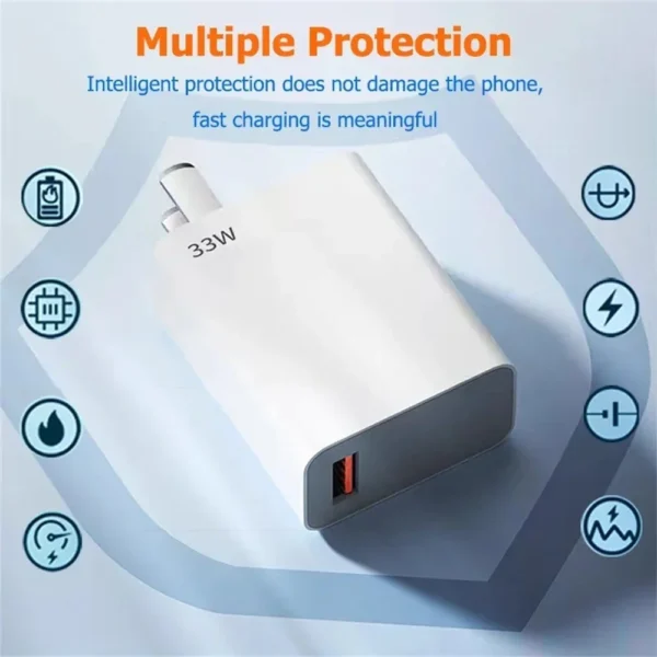 usb charger 33w fast charging eu/us plug wall charger 6a type c cable for xiaomi redmi k30 k40 iphone quick charge phone adapter usb charger 33w fast charging eu/us plug wall charger 6a type c cable for xiaomi redmi k30 k40 iphone quick charge phone adapter