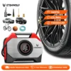 new etenwolf s6se portable air compressor 100% duty cycle & dual cylinder 19200 mah car tire inflator bicycle pump air pump new etenwolf s6se portable air compressor 100% duty cycle & dual cylinder 19200 mah car tire inflator bicycle pump air pump