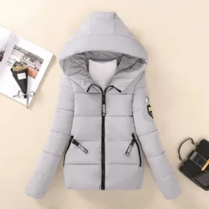 2025 new winter jacket women parkas hooded short coats female parka warm thicken jacket korean loose cotton padded outwear