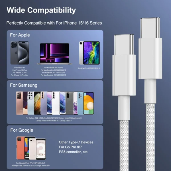 40w pd fast charger for iphone 17 16 15 pro max usb c to c fast charging cable for samsung s25 s24 airpods phone accessories 40w pd fast charger for iphone 17 16 15 pro max usb c to c fast charging cable for samsung s25 s24 airpods phone accessories