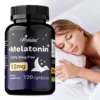 melatonin 12mg relieves anxiety and stress, helps with deep sleep, helps reduce insomnia and trouble falling asleep, non gmo melatonin 12mg relieves anxiety and stress, helps with deep sleep, helps reduce insomnia and trouble falling asleep, non gmo