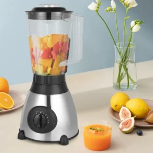 powerful 800w blender with 5 adjustable speeds, 54.11 oz capacity, stainless steel blades, easy to clean and ideal for powerful 800w blender with 5 adjustable speeds, 54.11 oz capacity, stainless steel blades, easy to clean and ideal for