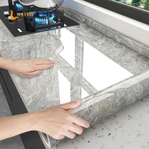 10m marble kitchen oil proof film waterproof self adhesive wall tile sticker moisture proof countertop cabinet cover wallpaper 10m marble kitchen oil proof film waterproof self adhesive wall tile sticker moisture proof countertop cabinet cover wallpaper