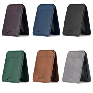 for magsafe wallet phone card holder safety accessories magnetic wallet stand anti theft leather for iphone 15 14 13 promax for magsafe wallet phone card holder safety accessories magnetic wallet stand anti theft leather for iphone 15 14 13 promax