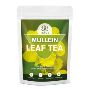 100% pure natural mullein leaf extract lung cleansing relieve cough and headache promote digestion and help sleep