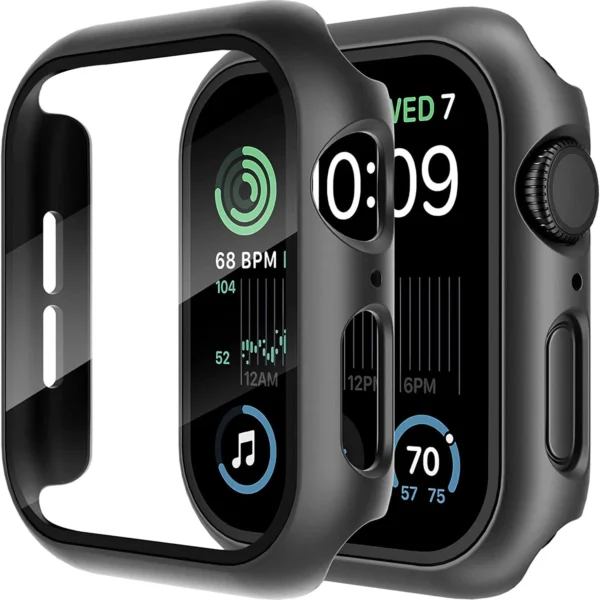 tempered glass+cover for apple watch 11 10 9 8 7 46mm 42mm pc bumper screen protector case iwatch series 7 6 5 4 se3 44 40 45mm tempered glass+cover for apple watch 11 10 9 8 7 46mm 42mm pc bumper screen protector case iwatch series 7 6 5 4 se3 44 40 45mm