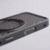 360° rotating bracket heat dissipation magnetic case for iphone 16 pro max 15 14 plus 13 12 11 magsafe grid mesh cooling cover
