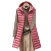 ladies medium and long style pure color hooded light down cotton vest jacket autumn and winter slim sleeveless women parkas vest ladies medium and long style pure color hooded light down cotton vest jacket autumn and winter slim sleeveless women parkas vest