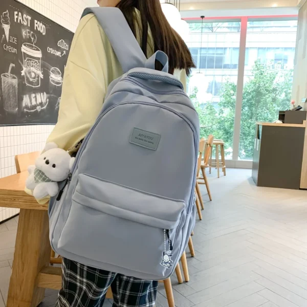 new female fashion men high capacity waterproof college backpack trendy women laptop school bags cute girl travel book bag cool new female fashion men high capacity waterproof college backpack trendy women laptop school bags cute girl travel book bag cool