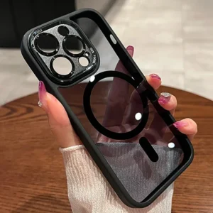 magnetic metal lens bumper protection case for iphone 17 16 15 14 13 12 11 pro max wireless charger hard cover for magsafe funda magnetic metal lens bumper protection case for iphone 17 16 15 14 13 12 11 pro max wireless charger hard cover for magsafe funda