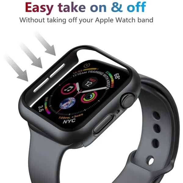 tempered glass+cover for apple watch 11 10 9 8 7 46mm 42mm pc bumper screen protector case iwatch series 7 6 5 4 se3 44 40 45mm tempered glass+cover for apple watch 11 10 9 8 7 46mm 42mm pc bumper screen protector case iwatch series 7 6 5 4 se3 44 40 45mm