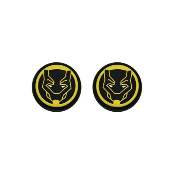 1pair disney spiderman deadpool thumb grip cap cover playstation ps5 ps4 xbox series cartoon gameing controller accessories gift