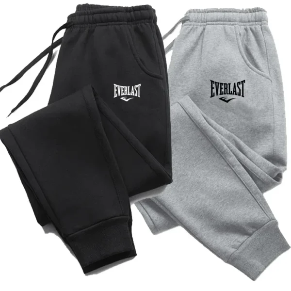men printed pants everlast men women running pants joggers sweatpant sport casual trousers fitness gym breathable pants