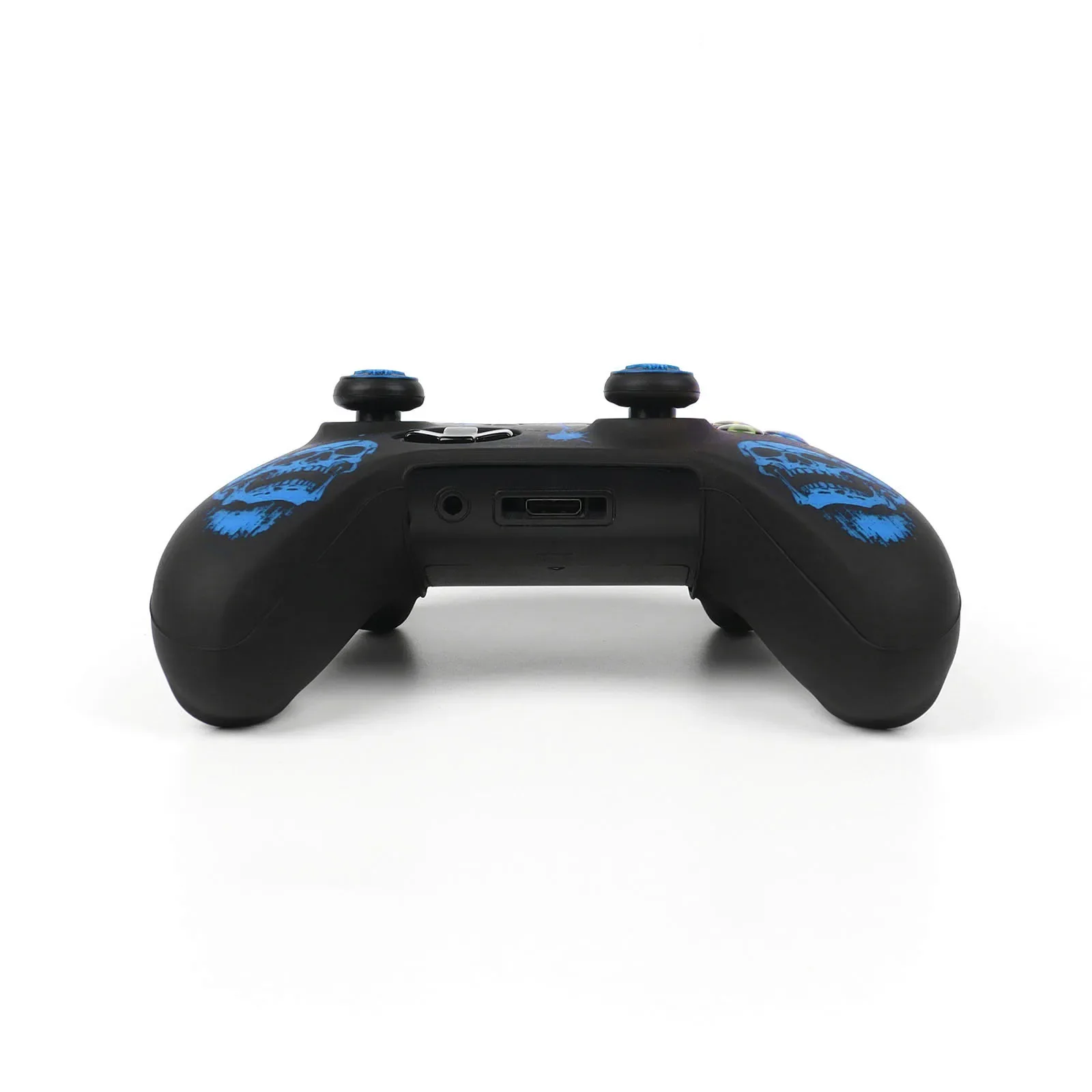 soft silicone case skin with non fade print & 2 bonus caps for xbox one x joystick protective sleeve for xbox one s accessories