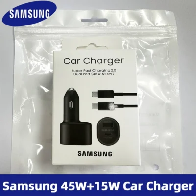 samsung usb type c car charger pd auto cargador 45w 15w galaxy m33 m53 m16 m54 z fold 7 6 flip 5 note 20 s25 s24 f34 usbc cable